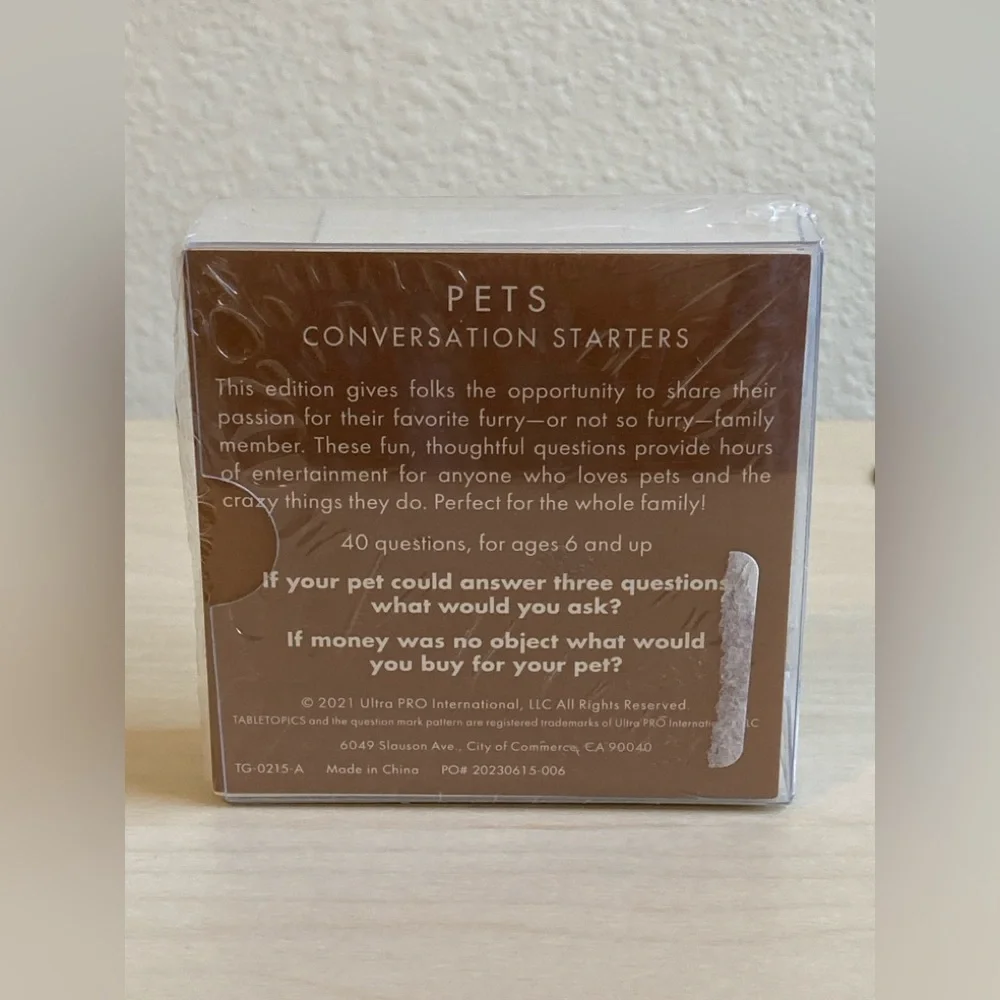 TableTopics Game — Pets To Go - Picture 3 of 4